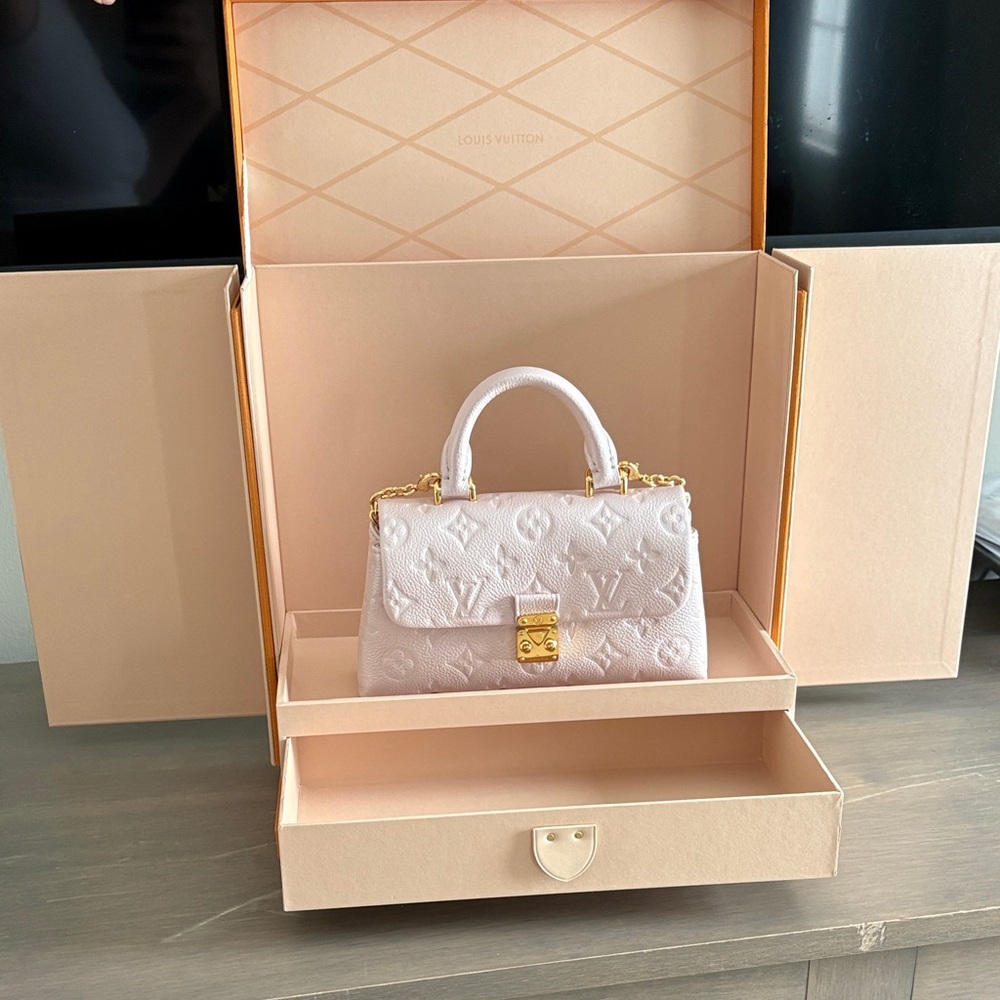 Louis Vuitton Exotics trunk Vibrant Orange Storage Box